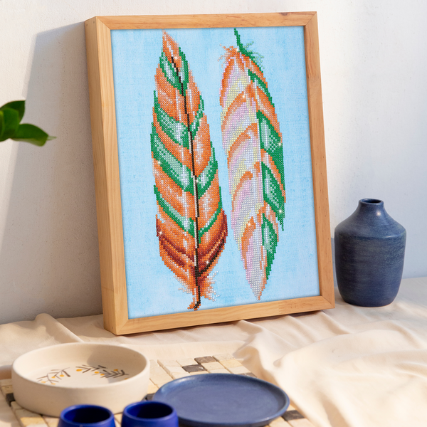 Dotz Diamond Dotz Feather Whispers - 11.0" X 14.6"