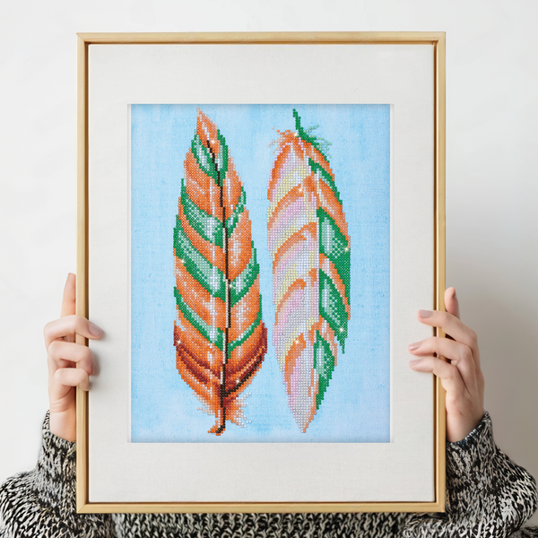 Dotz Diamond Dotz Feather Whispers - 11.0" X 14.6"