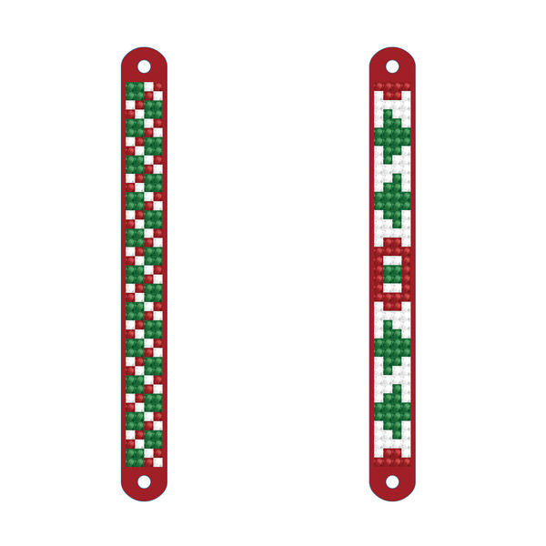 dotz Diamond Dotz Festive Bracelets Kit - 0.6" x 5.5"
