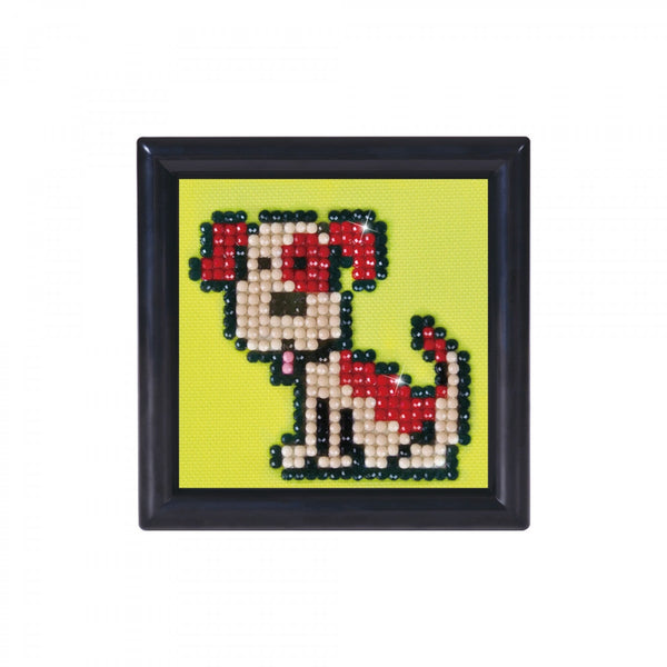 dotz Diamond Dotz Fido with Frame - 3.0" x 3.0"