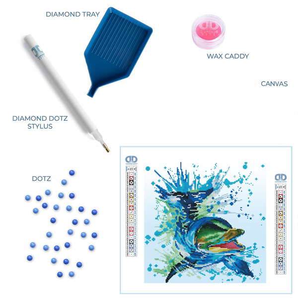 Dotz Diamond Dotz Flipper - 15.8" X 15.8"