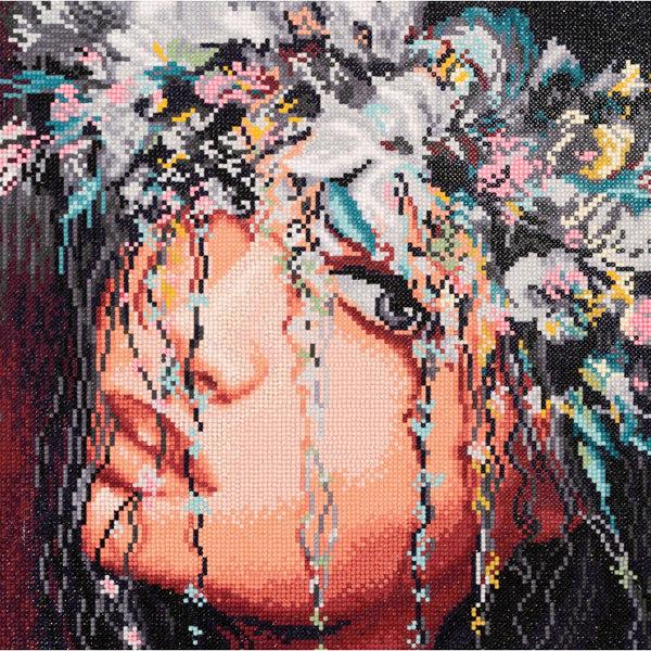 dotz Diamond Dotz Flower Girl - 16.1" x 16.1"