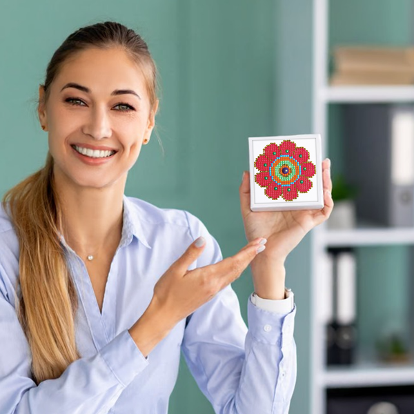 Dotz Diamond Dotz Flower Power - 4.0" X 4.0"