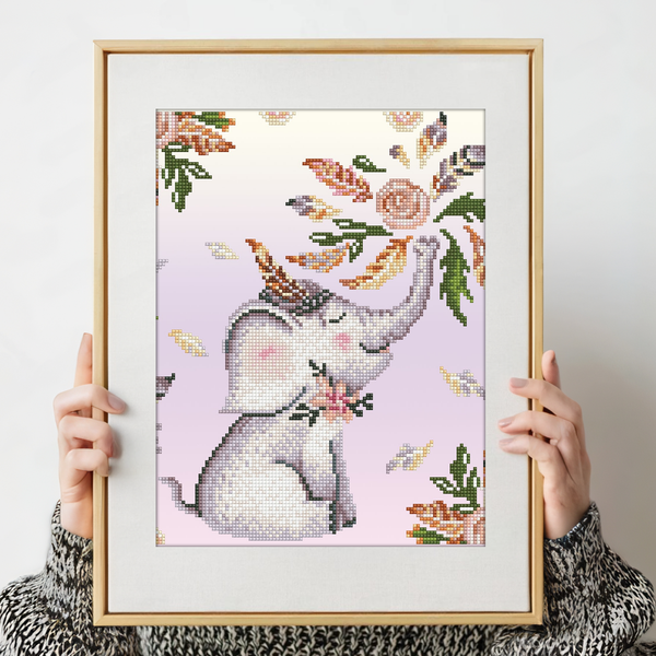 Dotz Diamond Dotz Flower Shower - 12.6" X 14.6"