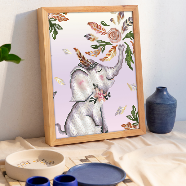 Dotz Diamond Dotz Flower Shower - 12.6" X 14.6"