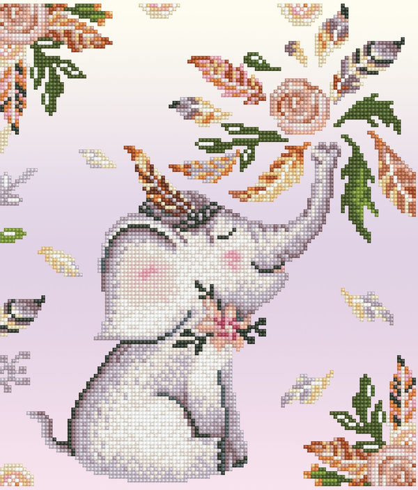 dotz Diamond Dotz Flower Shower - 12.6" x 14.6"
