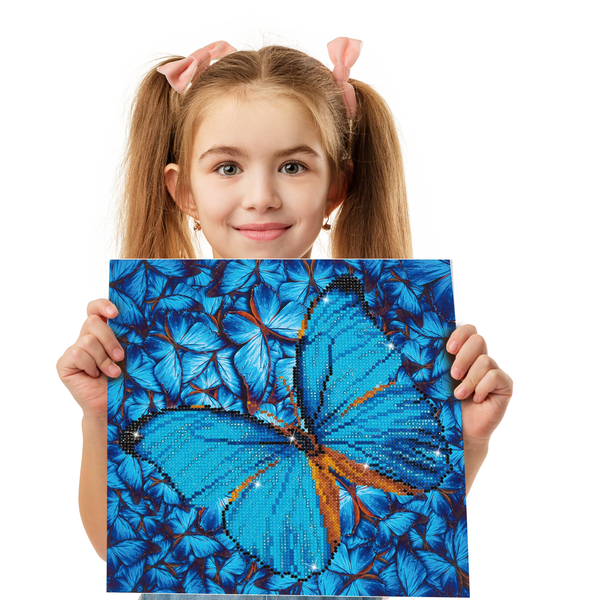 Dotz Diamond Dotz Flutter By Blue - 12.0" X 12.0"