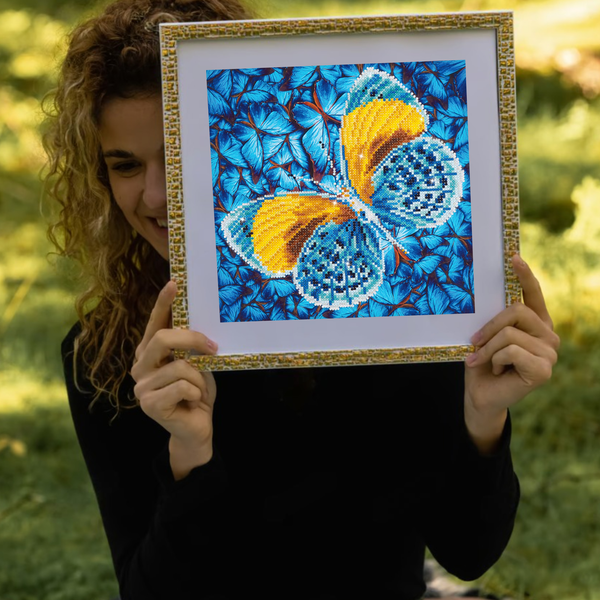 Dotz Diamond Dotz Flutter By Gold - 12.0" X 12.0"