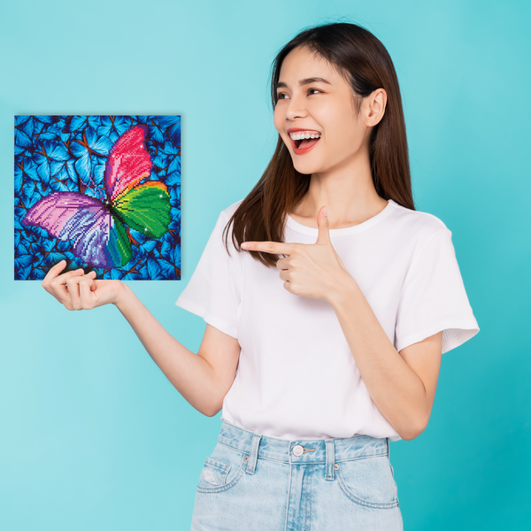 Dotz Diamond Dotz Flutter By Pink - 12.0" X 12.0"