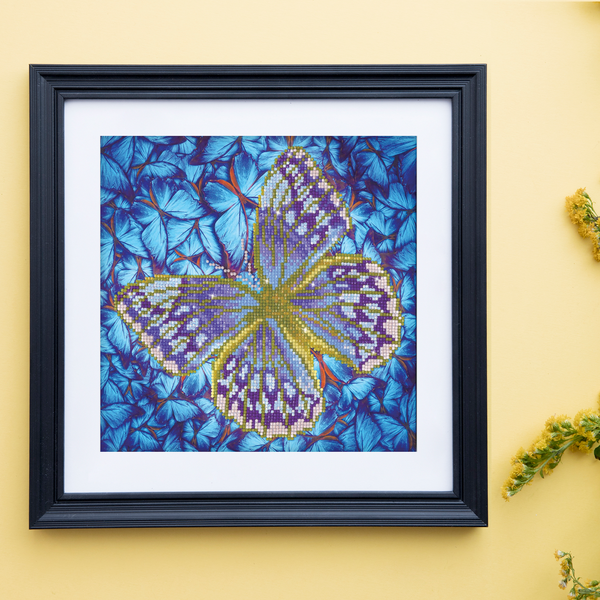 Dotz Diamond Dotz Flutterby Silver - 12.0" X 12.0"