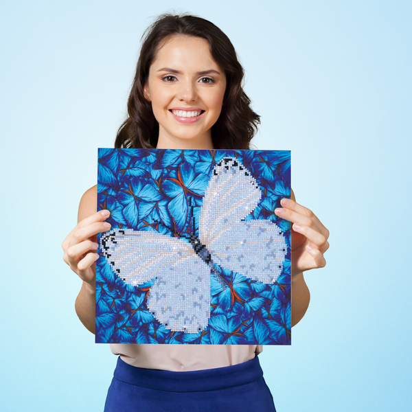 Dotz Diamond Dotz Flutterby White - 12.0" X 12.0"