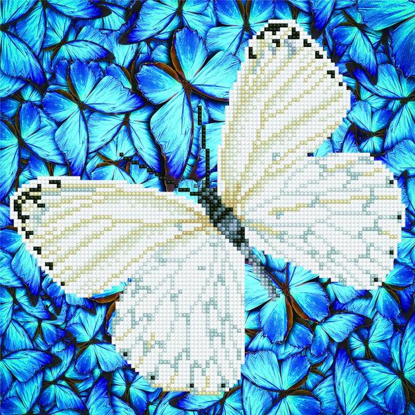 dotz Diamond Dotz Flutterby White - 12.0" x 12.0"