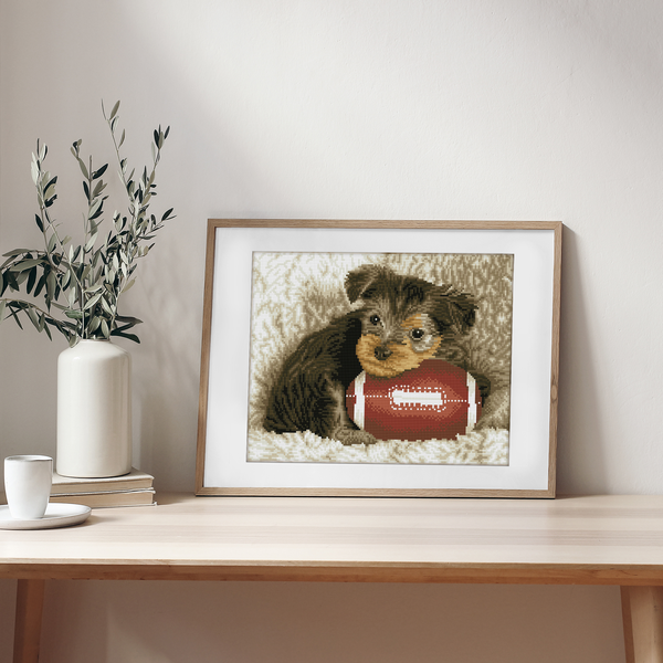 Dotz Diamond Dotz Footy Pup - 16.1" X 12.6"