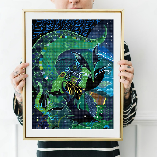 Dotz Diamond Dotz Forest Fox - 14.6" X 20.3"