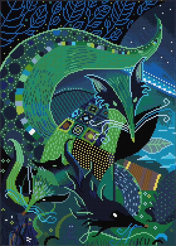 dotz Diamond Dotz Forest Fox - 14.6" x 20.3"