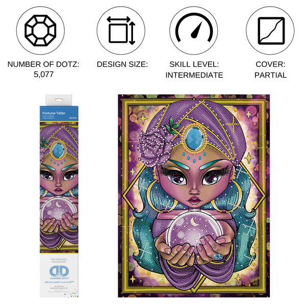 Dotz Diamond Dotz Fortune Teller - 11.8" X 15.8"