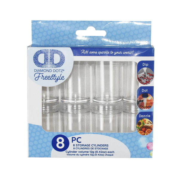 dotz Diamond Dotz Freestyle Empty Cylinders 8 Pack
