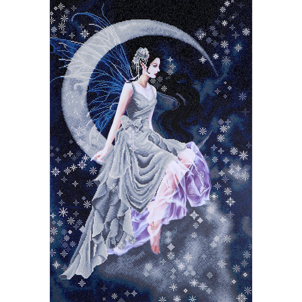 Dotz Diamond Dotz Frost Moon - 26.4" X 39.4"