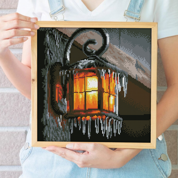 Dotz Diamond Dotz Frosty Light - 13.6" X 13.6"