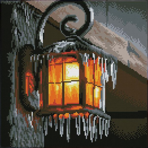 dotz Diamond Dotz Frosty Light - 13.6" x 13.6"