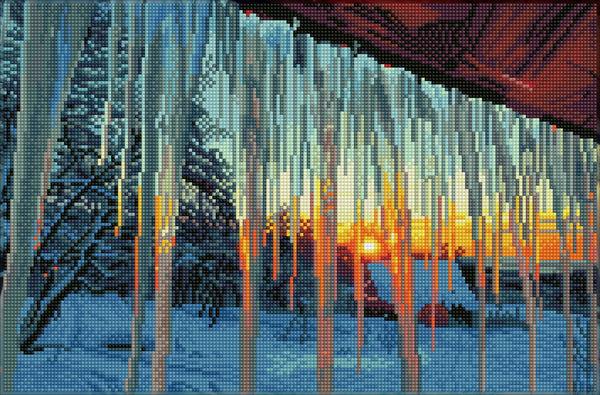 dotz Diamond Dotz Frosty Morn - 18.5" x 12.2"