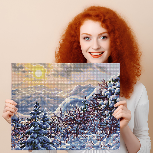 Dotz Diamond Dotz Golden Winter - 20.5" X 16.5"