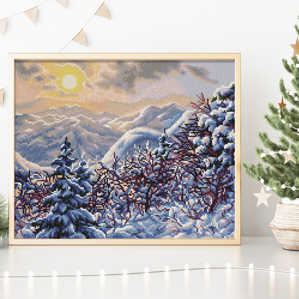 Dotz Diamond Dotz Golden Winter - 20.5" X 16.5"