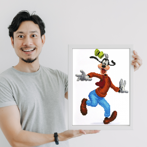 Dotz Diamond Dotz Goofy - 12.2" X 16.9"