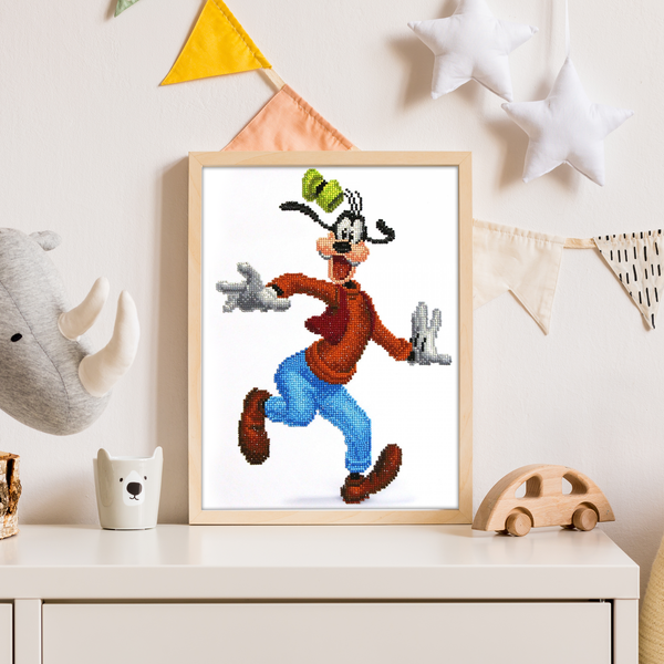 Dotz Diamond Dotz Goofy - 12.2" X 16.9"