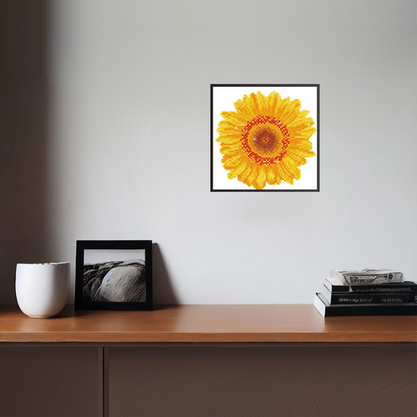 Dotz Diamond Dotz Happy Day Sunflower - 7.9" X 7.9"
