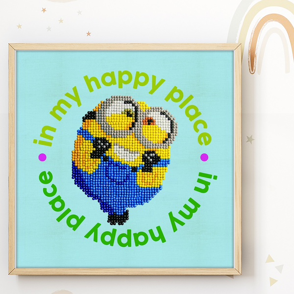 Dotz Diamond Dotz Happy Minion - 8.7" X 8.7"