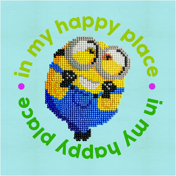 dotz Diamond Dotz Happy Minion - 8.7" x 8.7"