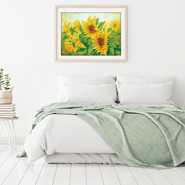 Dotz Diamond Dotz Hazy Daze Sunflowers - 22.4" X 16.1"