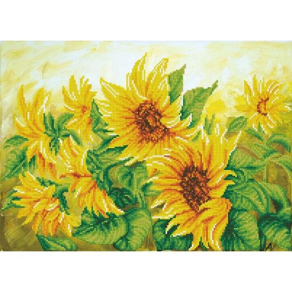 dotz Diamond Dotz Hazy Daze Sunflowers - 22.4" x 16.1"