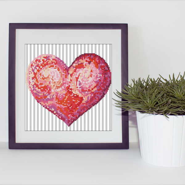 Dotz Diamond Dotz Heartfelt With Frame - 12.0" X 12.0"
