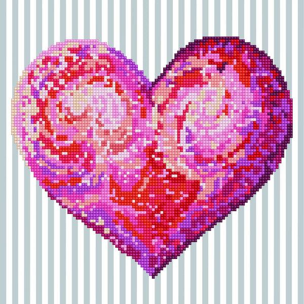 dotz Diamond Dotz Heartfelt with Frame - 12.0" x 12.0"