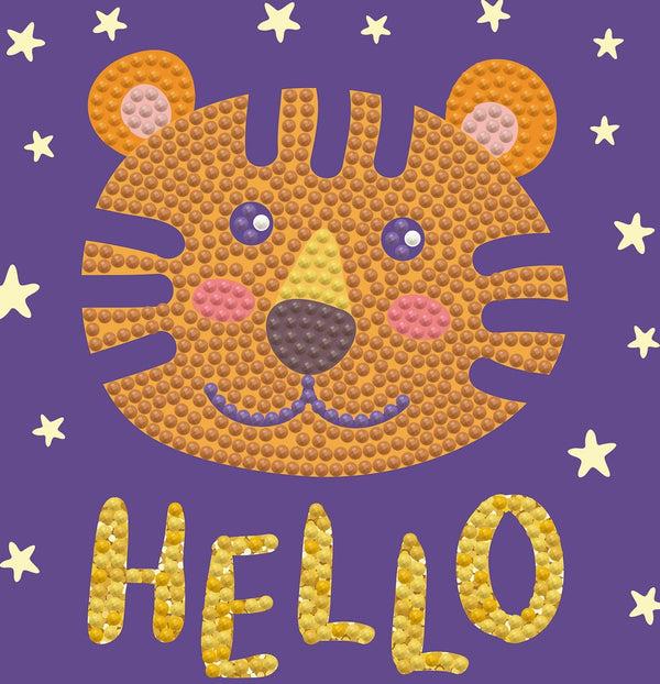 Dotz Diamond Dotz Hello Tiger - 5.9" X 5.9"