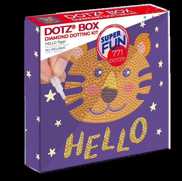 dotz Diamond Dotz Hello Tiger - 5.9" x 5.9"