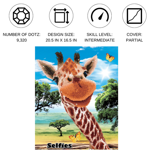 Dotz Diamond Dotz Hey There - 16.5" X 20.5"