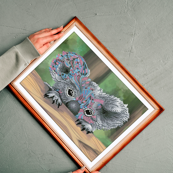 Dotz Diamond Dotz Hide N Seek Koala - 14.0" X 17.9"