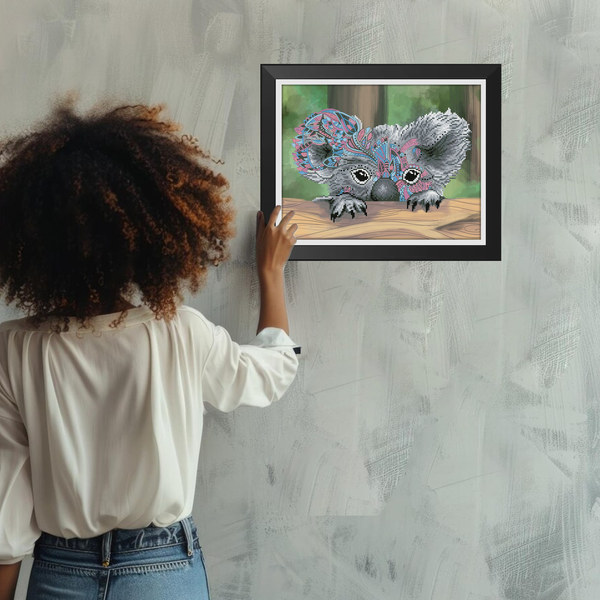 Dotz Diamond Dotz Hide N Seek Koala - 14.0" X 17.9"