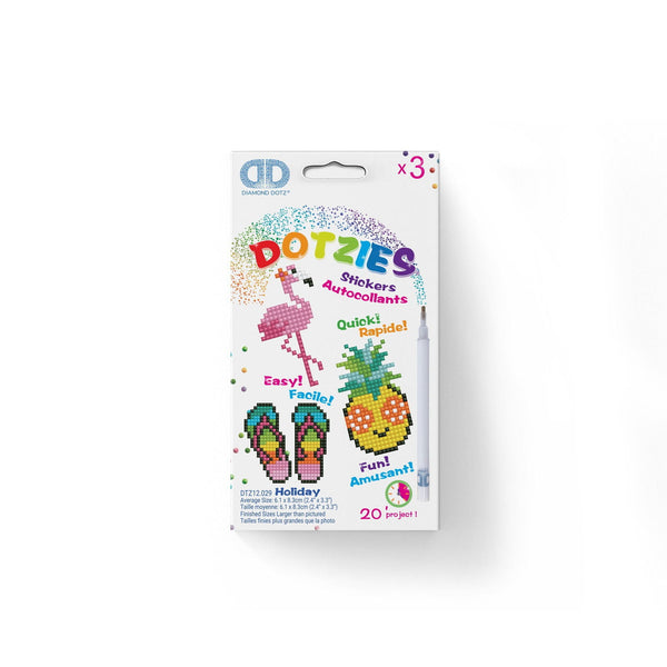 Dotz Diamond Dotz Holiday - DOTZIES Stickers Kit
