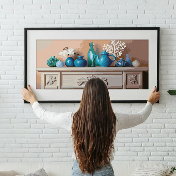 Dotz Diamond Dotz Home Decor - 28.4" X 12.6"