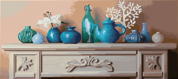 dotz Diamond Dotz Home Decor - 28.4" x 12.6"