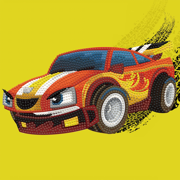 dotz Diamond Dotz Hot Rod - 8.7" x 8.7"