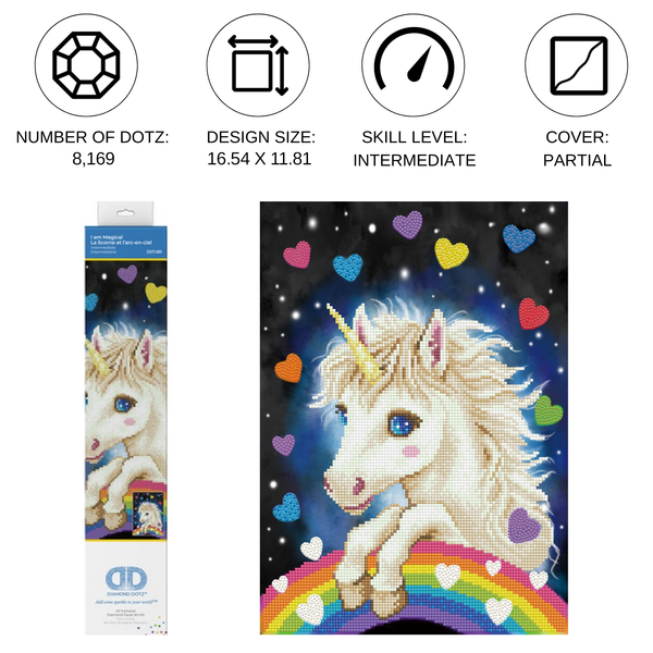 Dotz Diamond Dotz I Am Magical - 11.8" X 16.5"