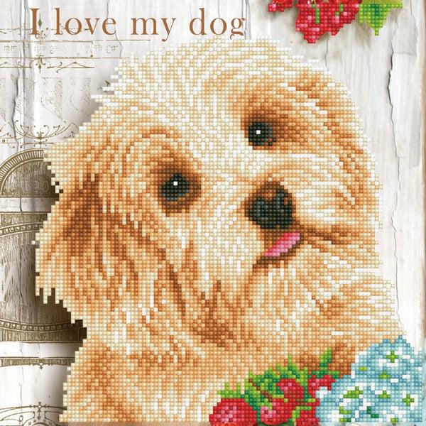 Dotz Diamond Dotz I Love My Dog - 12.0" X 12.0"