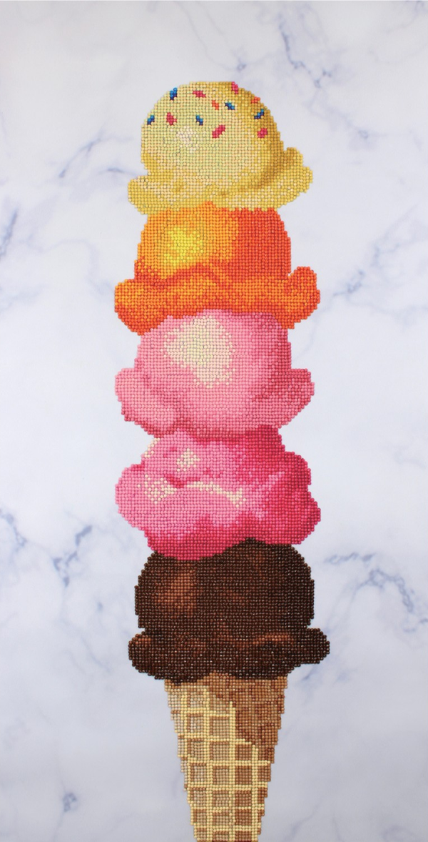 dotz Diamond Dotz Ice Cream - 15.0" x 29.3"