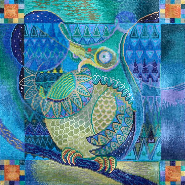 dotz Diamond Dotz Indian Owl - 20.3" x 20.3"