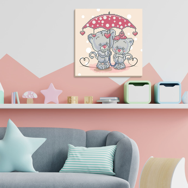 Dotz Diamond Dotz It's Raining Love - 11.0" X 11.0"